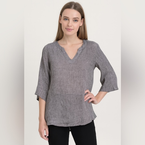 J. Jill Tops - PureJill 100% Linen Top